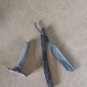 Classic Black Straight Razor for Men